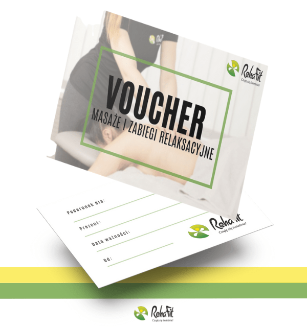 Bon podarunkowy na masaże i zabiegi relaksacyjne (cyfrowy)