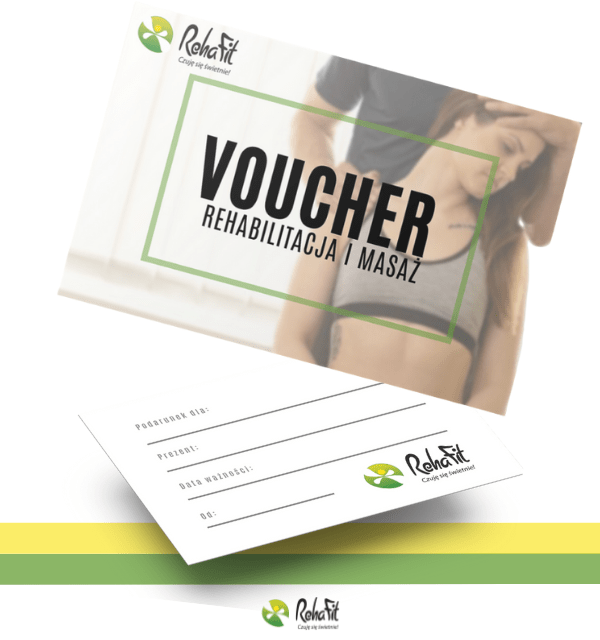 Bon podarunkowy na rehabilitację i masaż (cyfrowy)