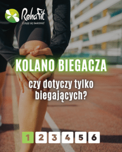 kolano biegacza