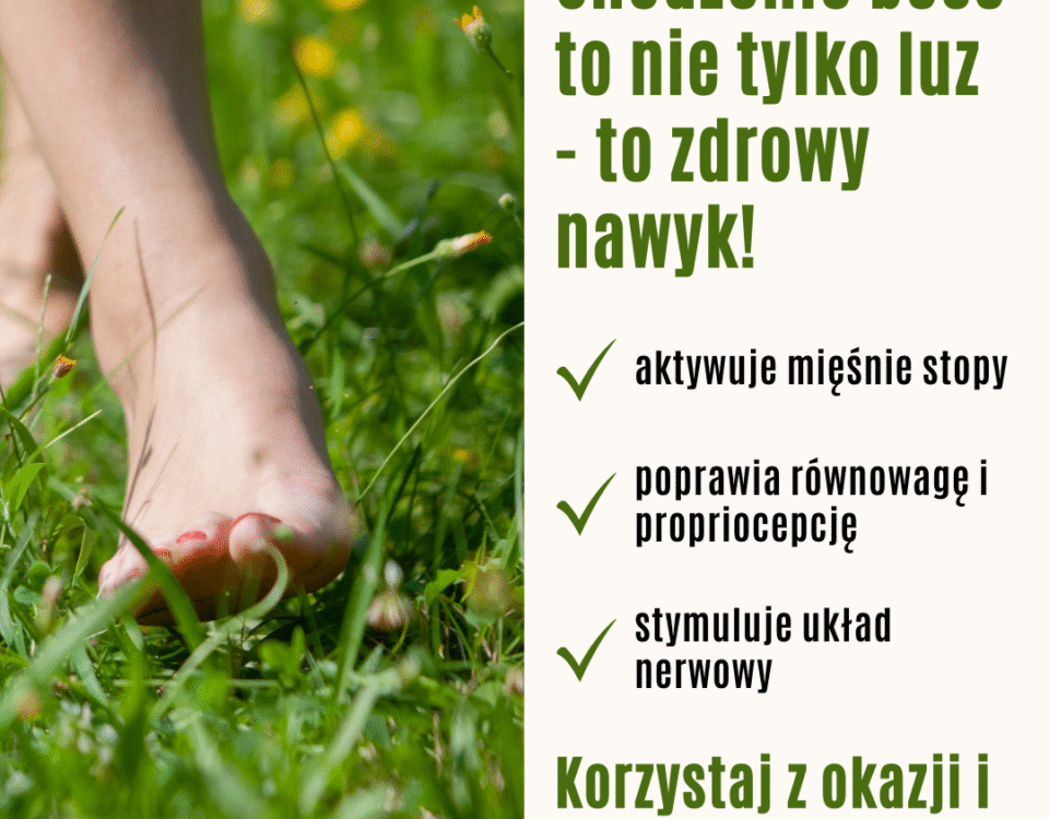 chodzenie boso