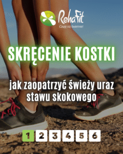 skręcenie stawu skokowego