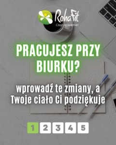 ergonomia pracy przy biurku
